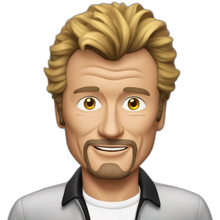 Johnny hallyday emoji