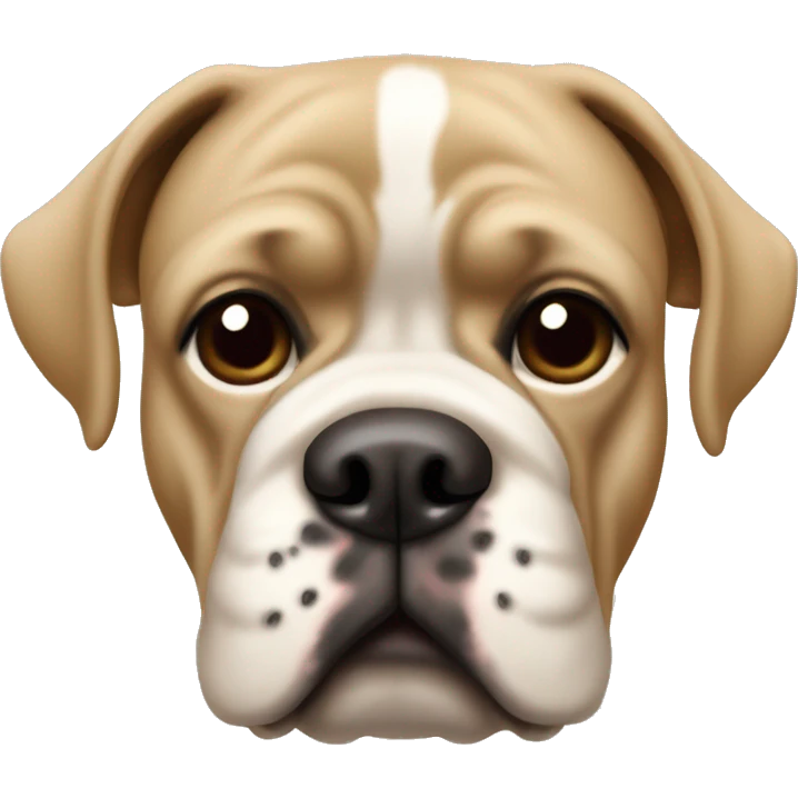bouldogue français couleur sable oreille droite emoji