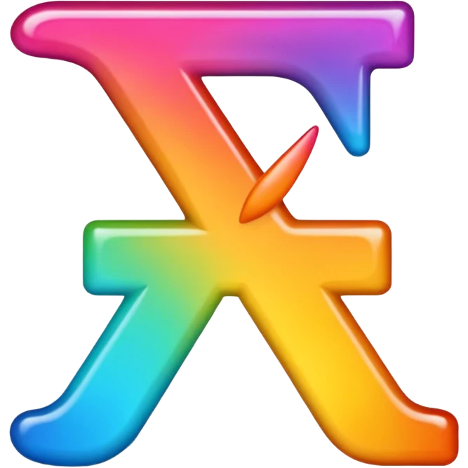 Emoji word “Metafora”, each letter as a metaphor, glossy emoji style, bright gradient, rounded vector, transparent background, PNG emoji