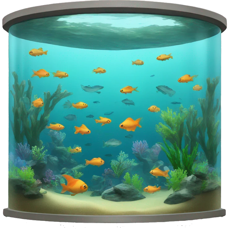huge aquarium emoji