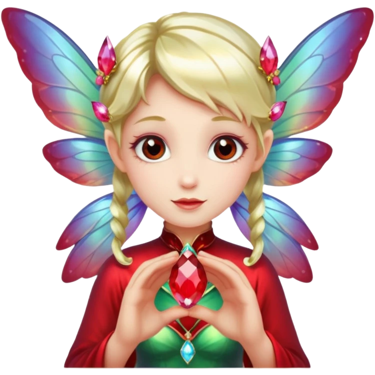 🧚🏻🪄💎🔴 emoji