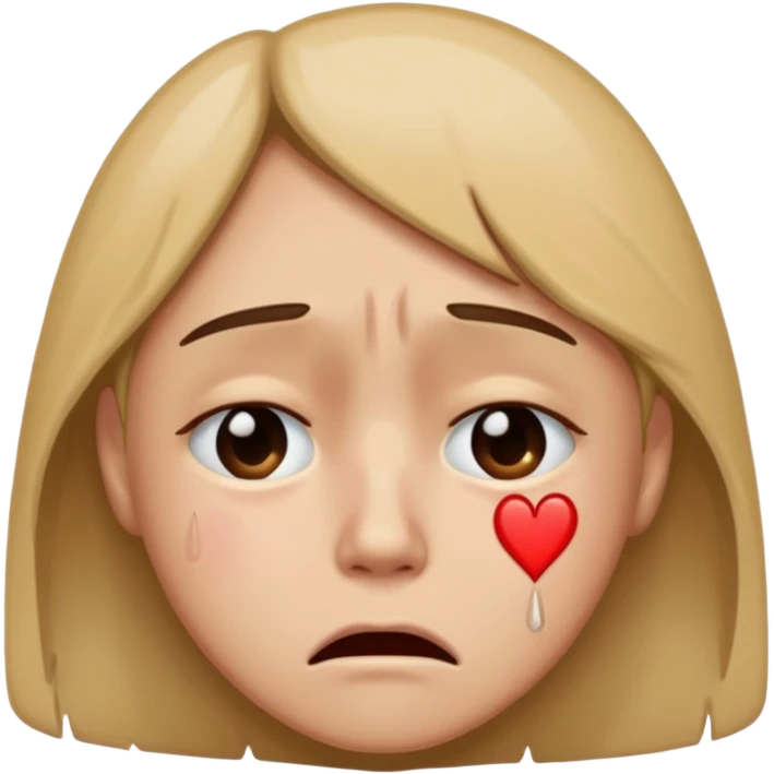 😭+💔 emoji