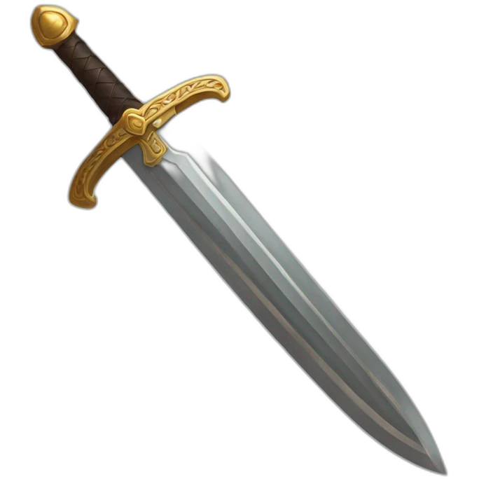 Shamshir sword emoji