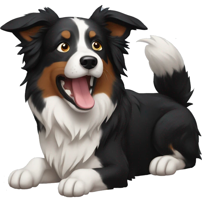 Border collie  emoji