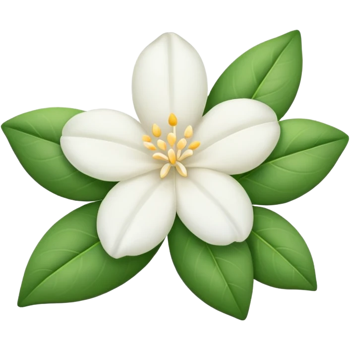 Jasmine flower emoji