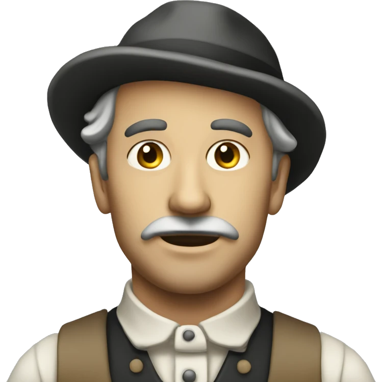 Victorian era worker man emoji