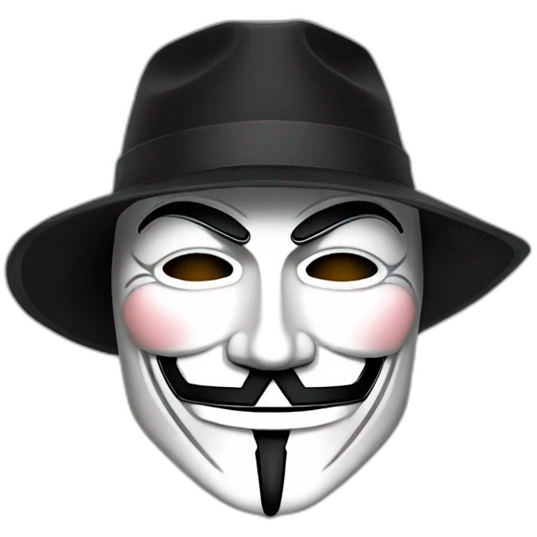 v for vendetta emoji