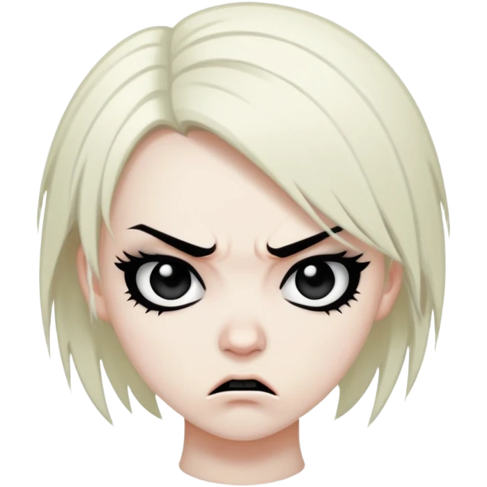 Really really mad emo emoji