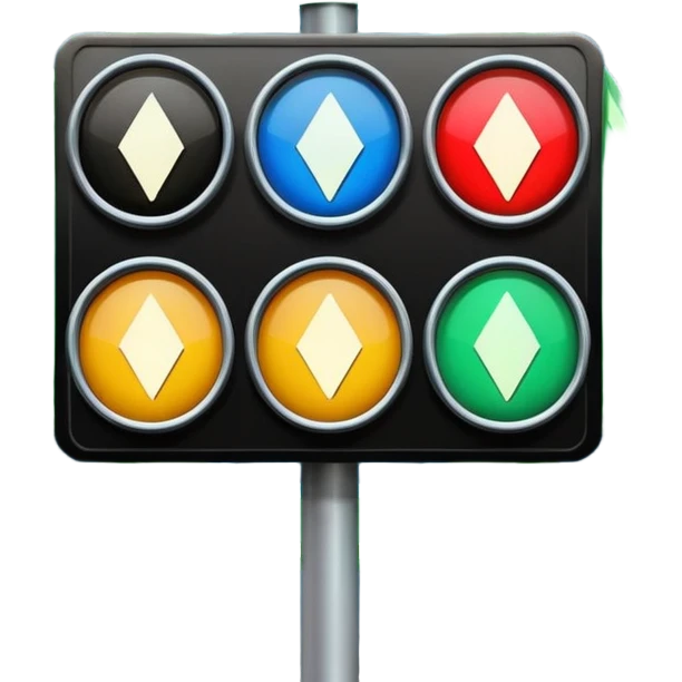 mac os icon rotation retro traffic signal arrows rotating inversion emoji