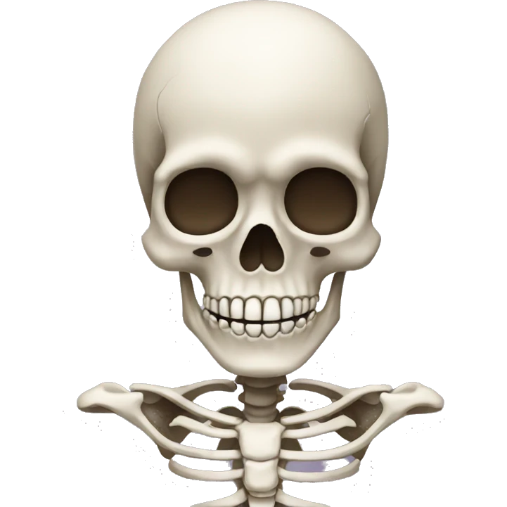 skeleton emoji