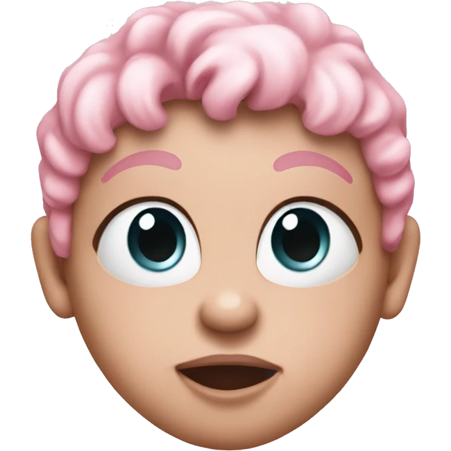 Baby pink heart emoji
