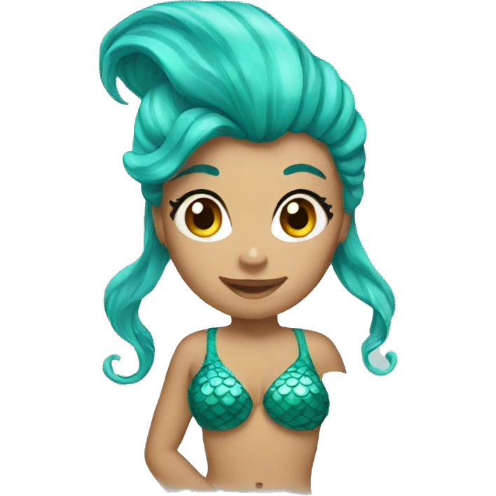 A mermaid  emoji