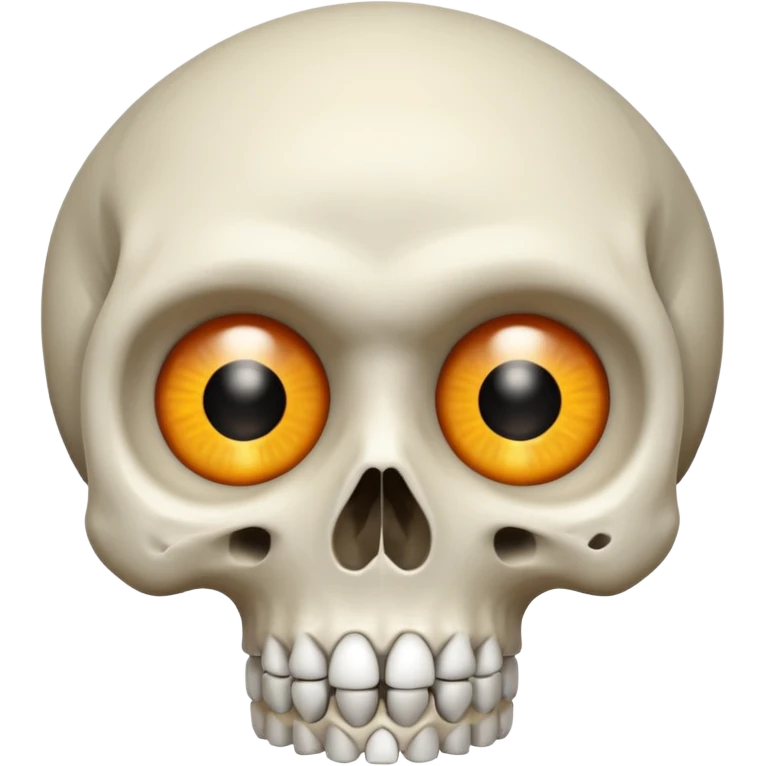 💀can you add human eyes  emoji