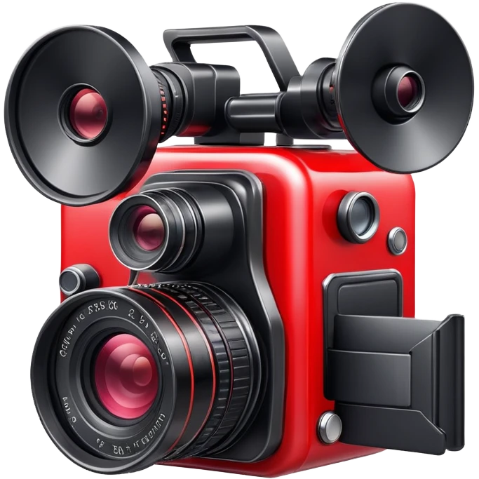 red camera emoji