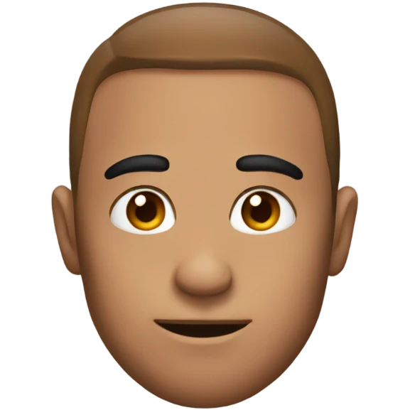 An emoji with one eyebrow up emoji