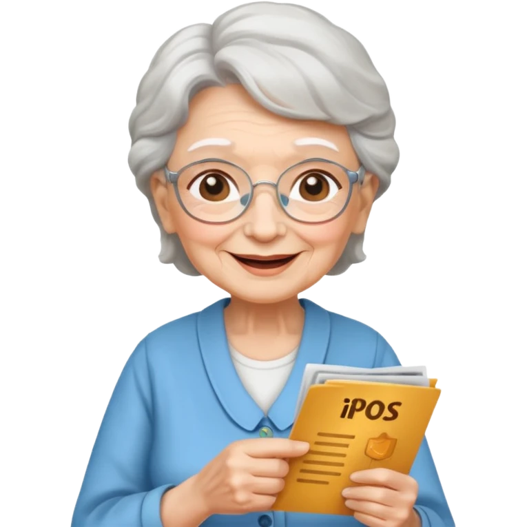 Grandma comparing discounts















 emoji