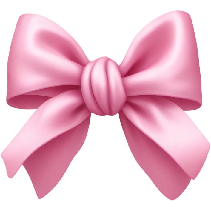 Pink bow  emoji