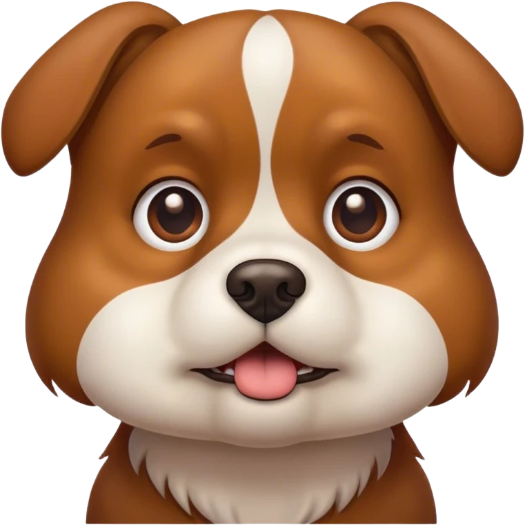 Dog weirded out  emoji