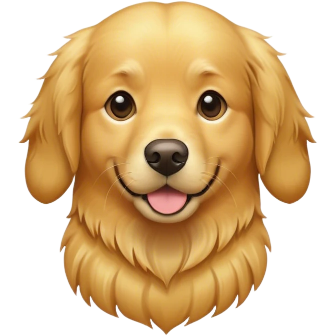 Golden retriever  emoji
