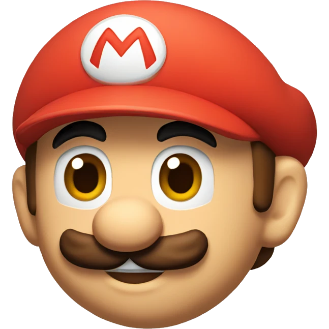 mario pointing forward emoji