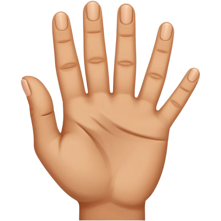 W V as hand signs. emoji