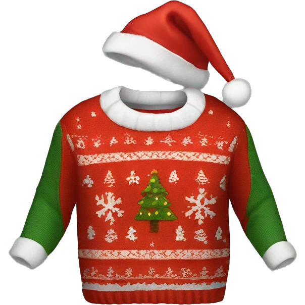 christmas jumper  emoji