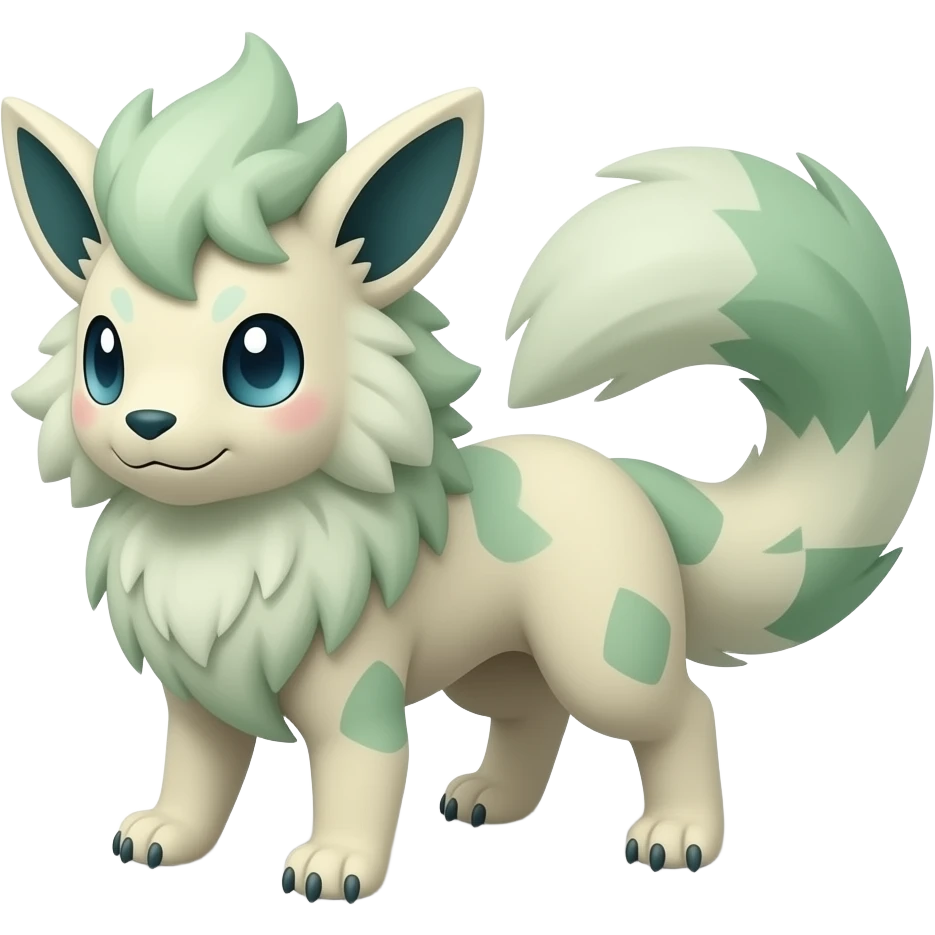 Meloetta-Vernid-Trico-Sergal-Primagen-Pokémon-Fakémon-hybrid-animal-creature emoji