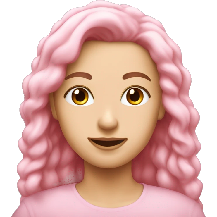 розовое сердце emoji