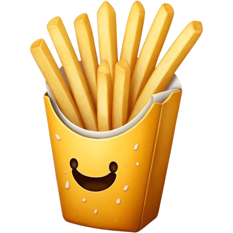 French fries with rosemary salt  emoji