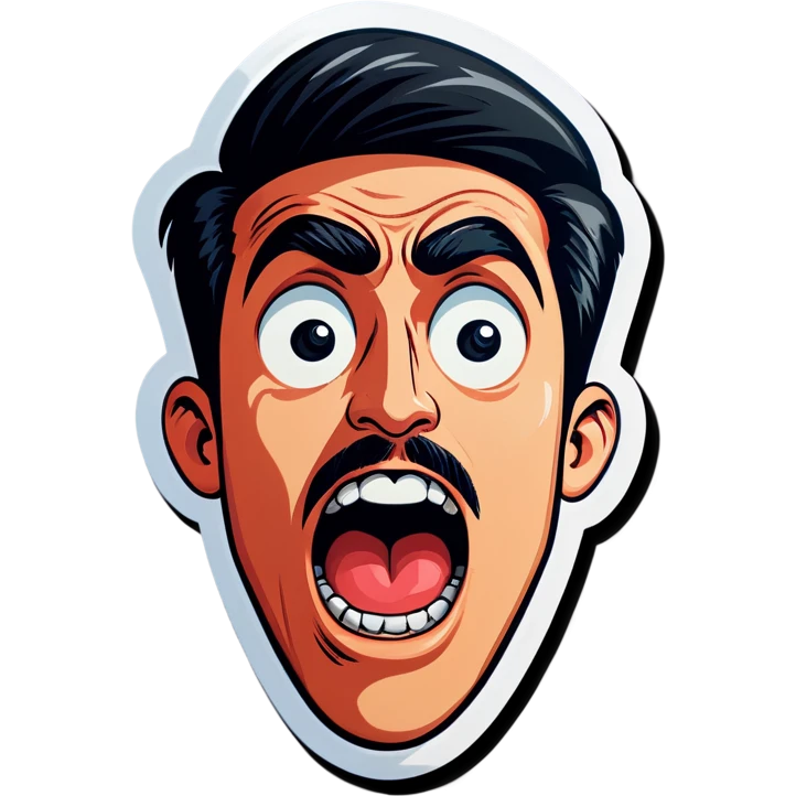 Shocked face emoji
