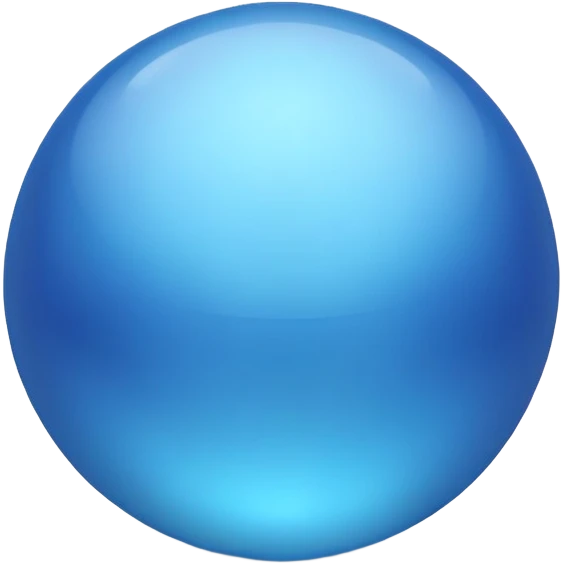 Blue emoji