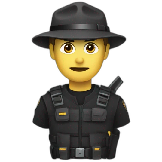 Vigilante de seguridad privada emoji