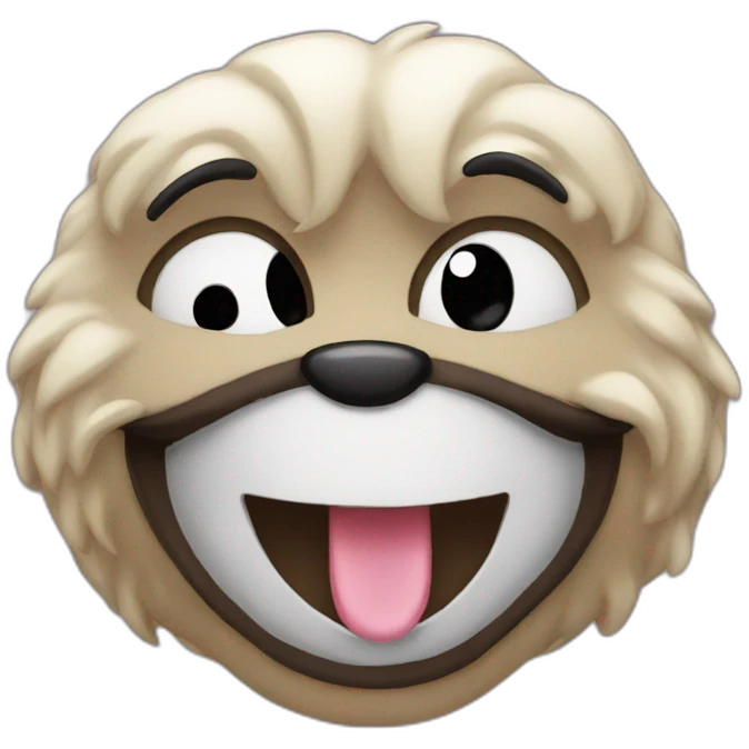 Mewing emoji