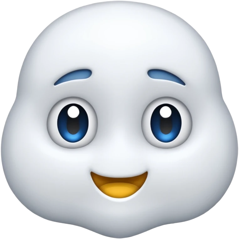 синий круг в котором белая галочка emoji