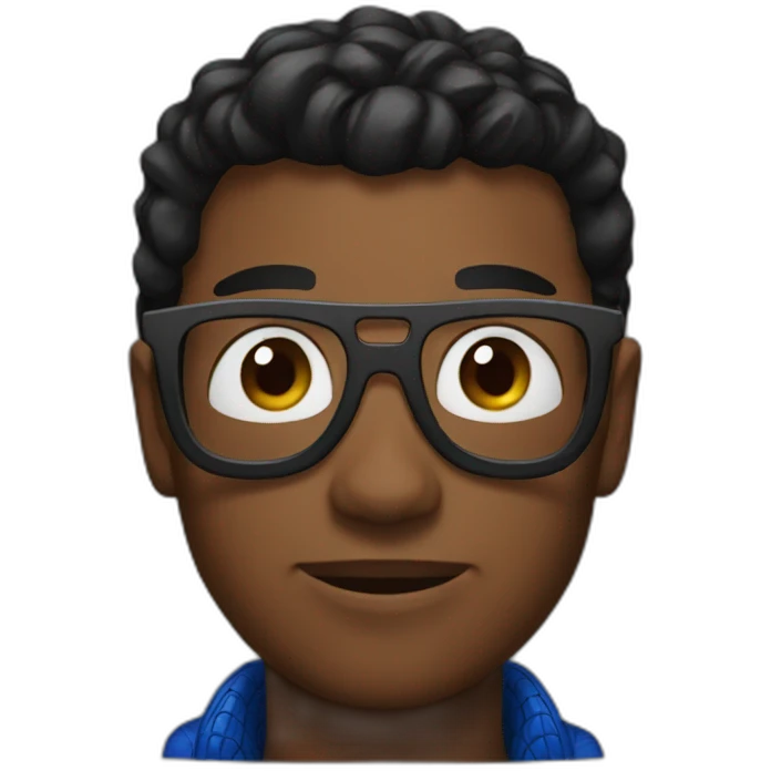 Negro spiderman emoji