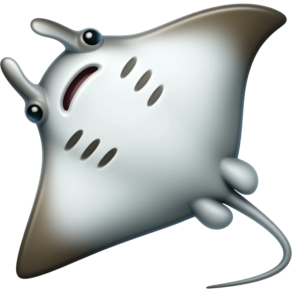 mantaray emoji