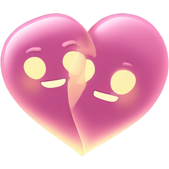 in love hearts emoji
