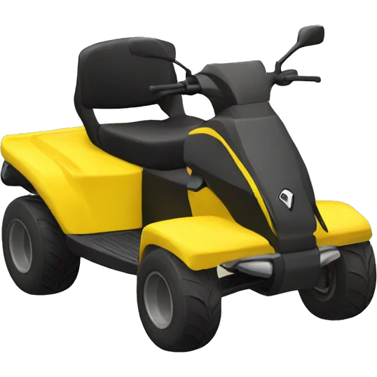 sport yellow quad emoji