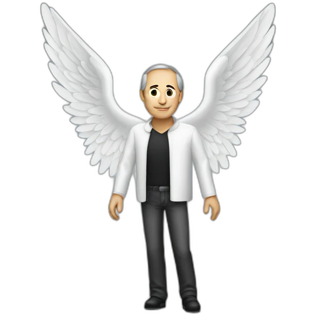 Steve Jobs angel emoji
