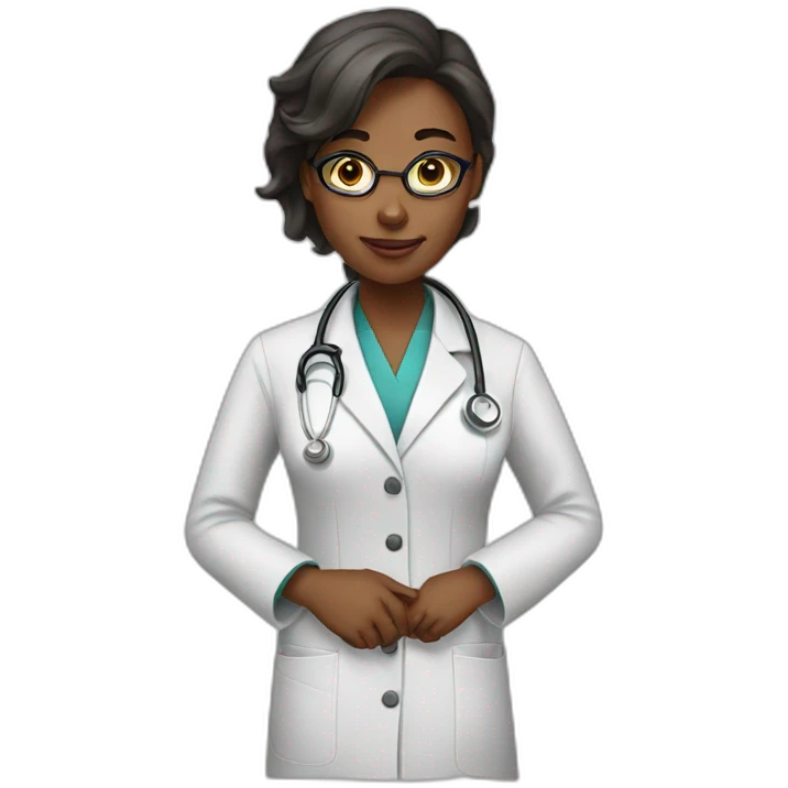 female doctor emoji