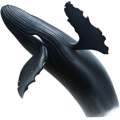 First place black whale emoji