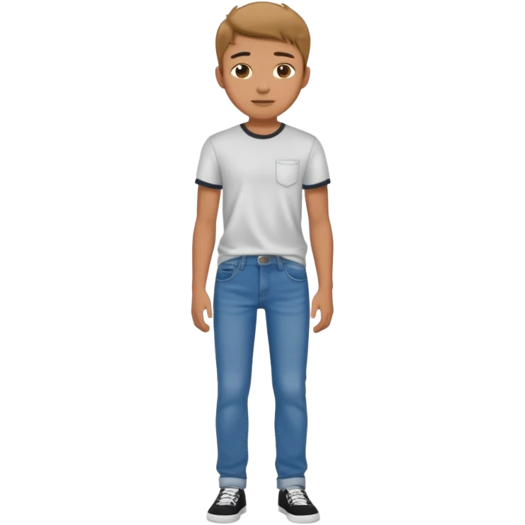 14 years old guy full body emoji