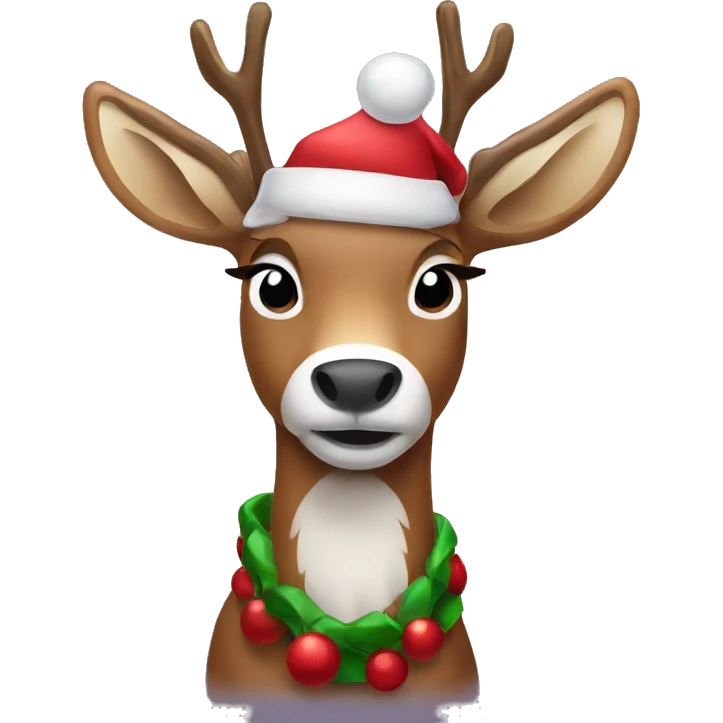 Christmas Reindeer emoji