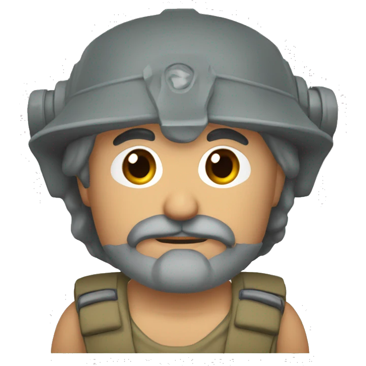 Türk rütbeli asker emoji
