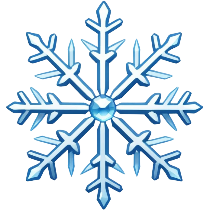 snowflakes emoji