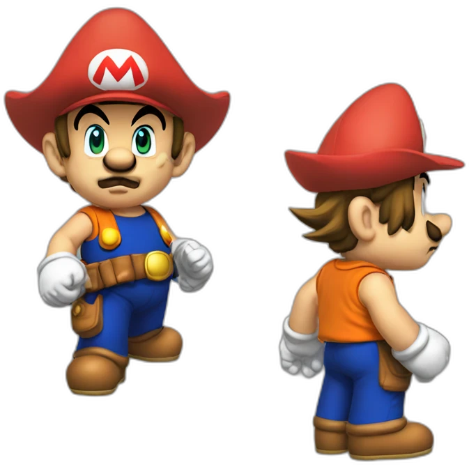 Super Mario goku emoji