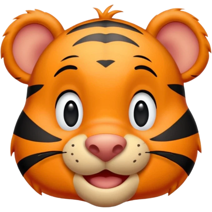 Tigger from the animated series Winnie the Pooh and Tigger Too emoji
