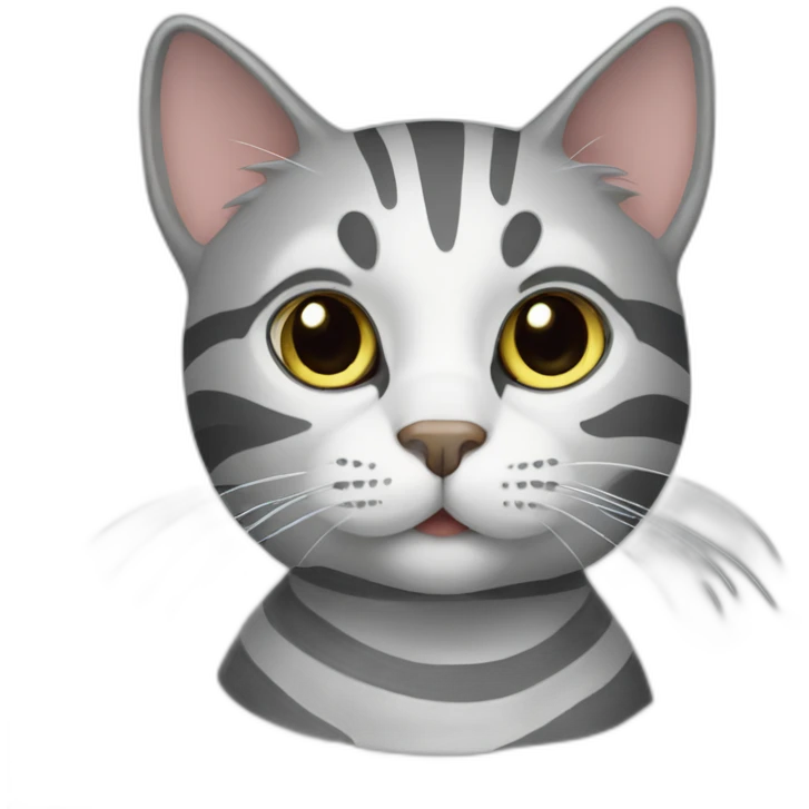 Cat-grey-stripes emoji