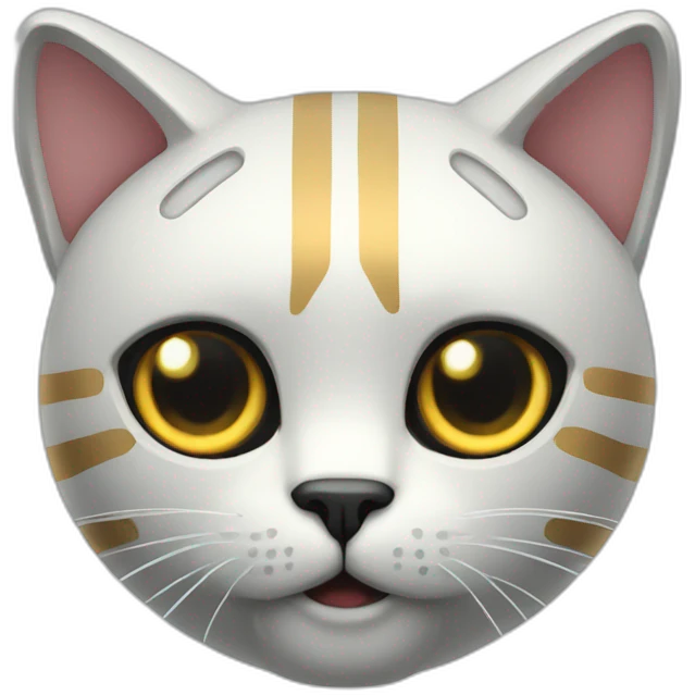 Robot cat emoji