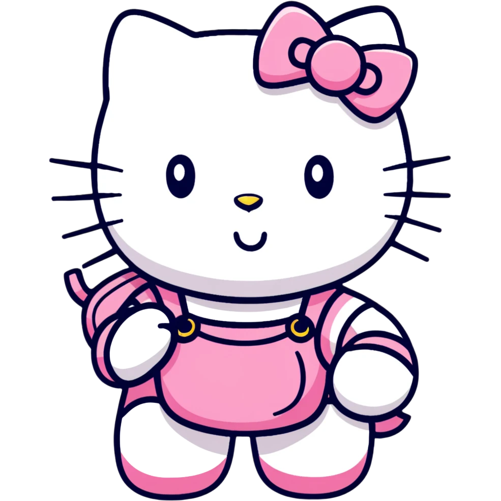 Hello kitty emoji